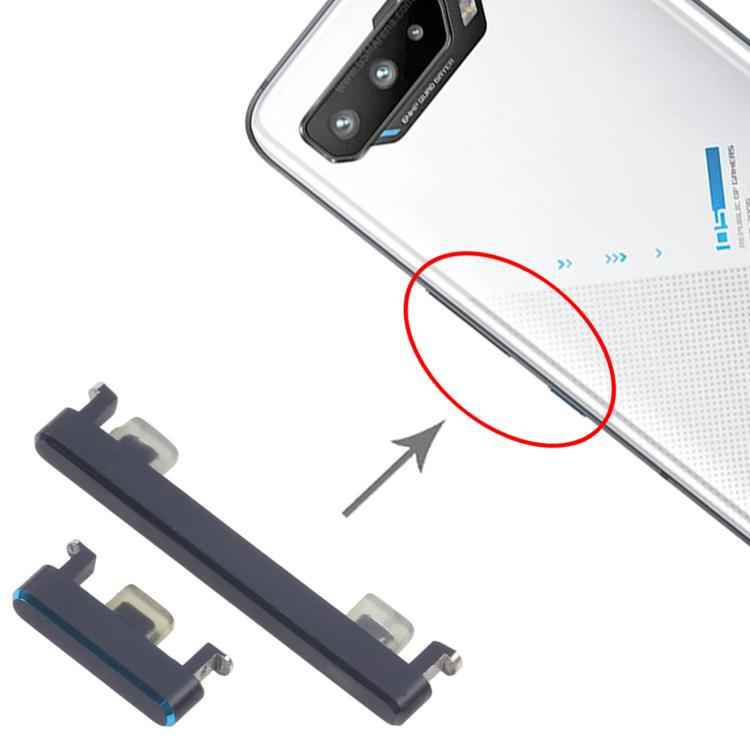 For Asus ROG Phone 5 Ultimate 1set Power Button + Volume Control Button, For Asus ROG Phone 5 Ultimate