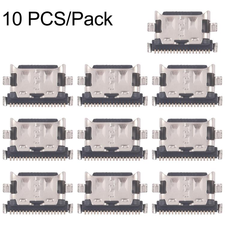 For Galaxy Tab A11+ SM-X230/X236 10pcs Charging Port Connector, For Galaxy Tab A11+