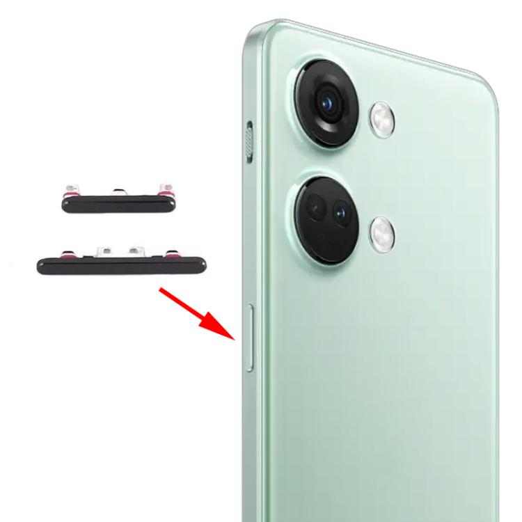 Para OnePlus Ace 2V PHK110 Botón de encendido y botón de control de volumen, para OnePlus Ace 2V
