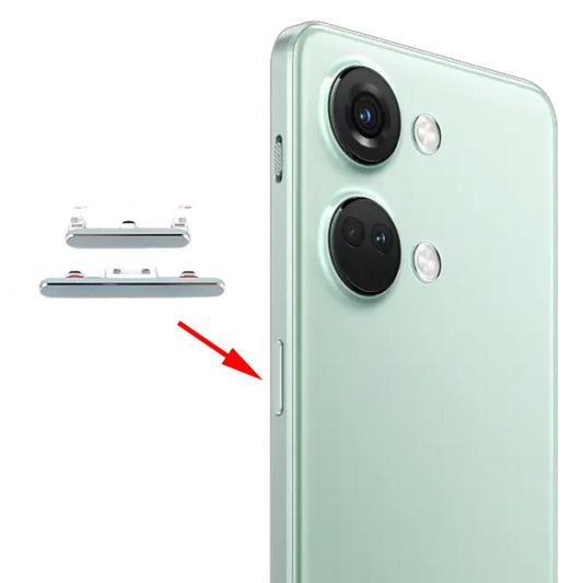 Para OnePlus Ace 2V PHK110 Botón de encendido y botón de control de volumen, para OnePlus Ace 2V