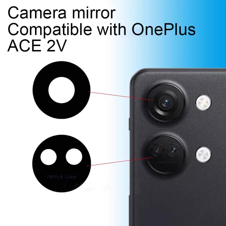Juego de lentes para cámara trasera PHK110 para OnePlus Ace 2V