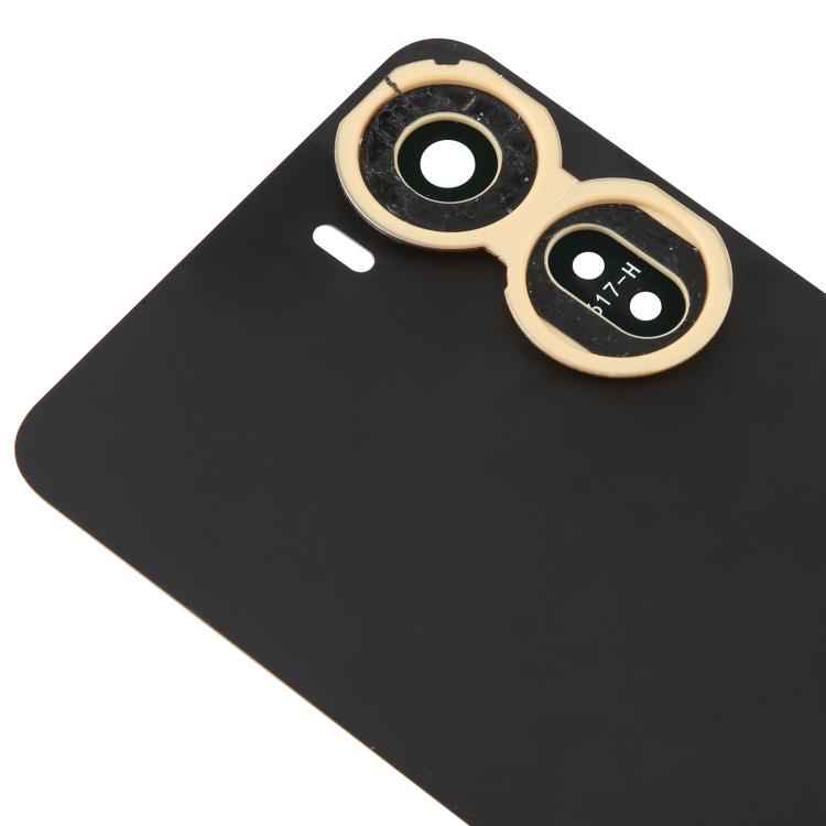 For ZTE Axon 40 Lite Plastic Battery Back Cover with Camera Lens Cover