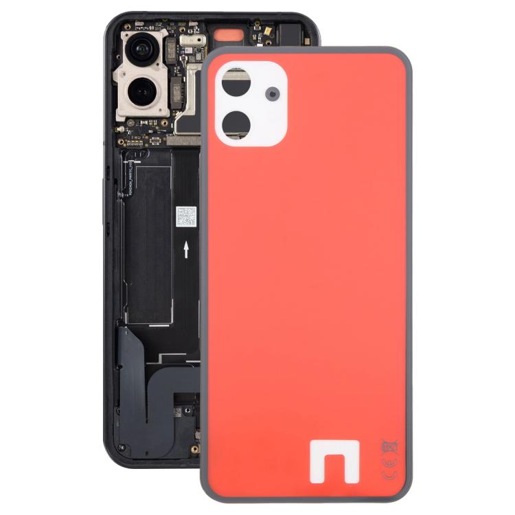 For Nothing Phone 1 A063 Glass Back Cover with Adhesive, For Nothing Phone 1(with Adhesive)