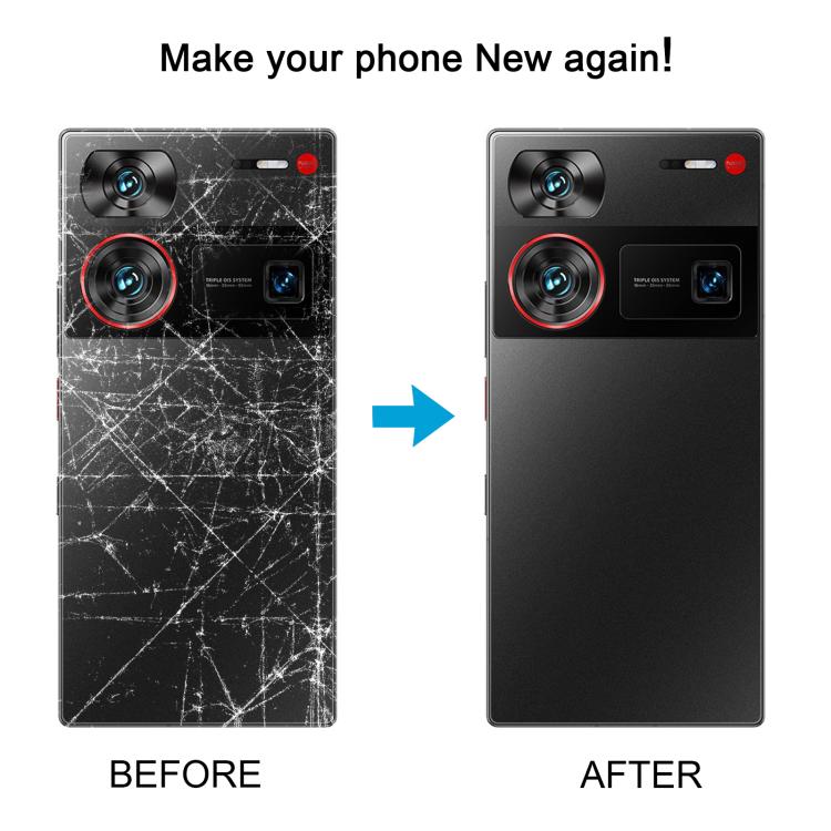 For ZTE nubia Z60 Ultra NX721J Photographer Edition Original Glass Battery Back Cover with Camera Lens Frame, For ZTE nubia Z60 Ultra(Original)