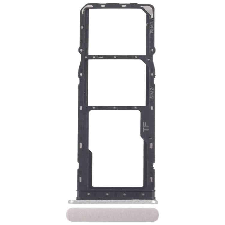 For ZTE Blade A56 Z2473 SIM Card Tray + SIM Card Tray + Micro SD Card Tray, For ZTE Blade A56(Original)
