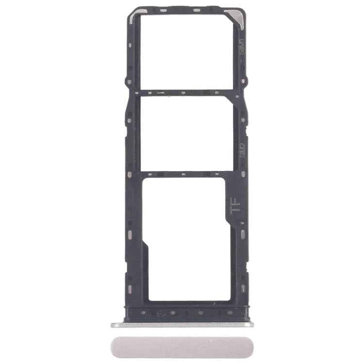 For ZTE Blade A76 4G Z2474 SIM Card Tray + SIM Card Tray + Micro SD Card Tray, For ZTE Blade A76 4G(Original)