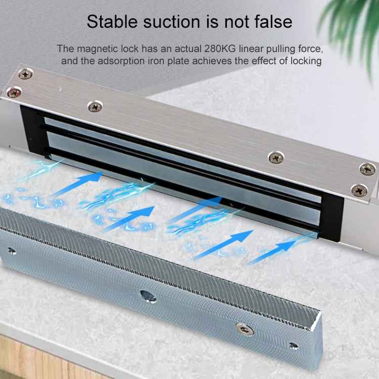 YH-280M Single Door Magnetic Lock With Mortise Mount (280kg)