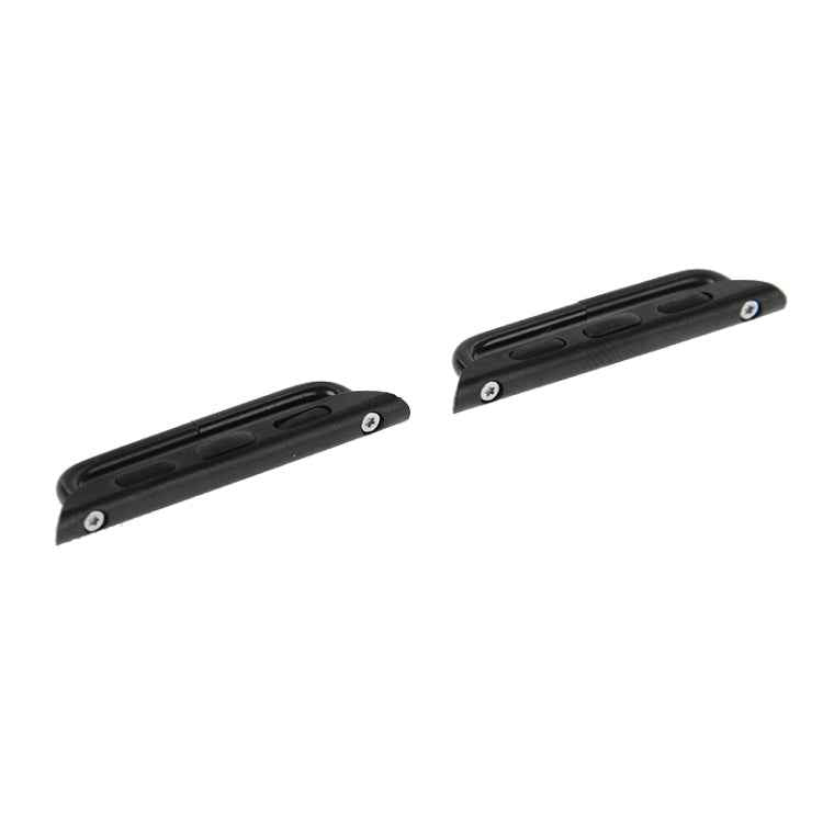 2 PCS for Apple Watch 38mm Metal Strap Connector Metal Buckle with Screwdrivers Tool