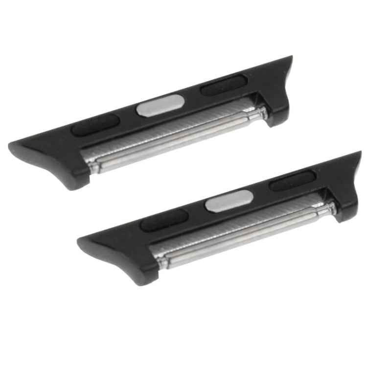 2 PCS for Apple Watch 42mm Metal Strap Connector Metal Buckle