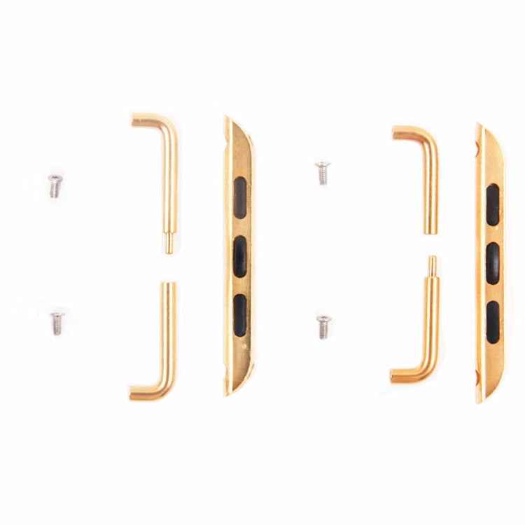 For Apple Watch 38 / 40 / 41mmMetal Strap Connector Metal Buckle, Pair