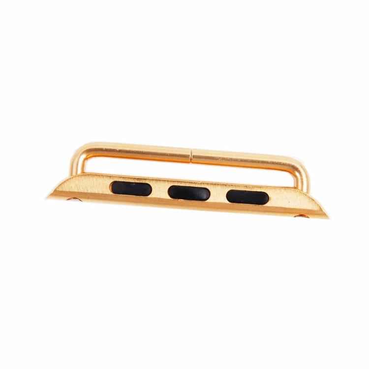 For Apple Watch 42 / 44 / 45mm Metal Strap Connector Metal Buckle, Pair