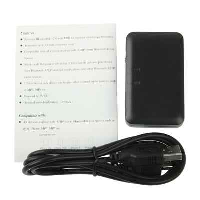 Mini Bluetooth Music Receiver for iPhone 4 & 4S / 3GS / 3G / iPad 3 / iPad 2 / Other Bluetooth Phones & PC, Size: 60 x 36 x 15mm