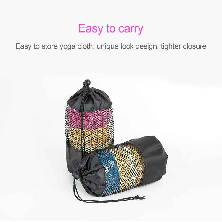 Microfiber Thickening Non-slip Yoga Blanket Long Washable Yoga Mat , Random Color Delivery
