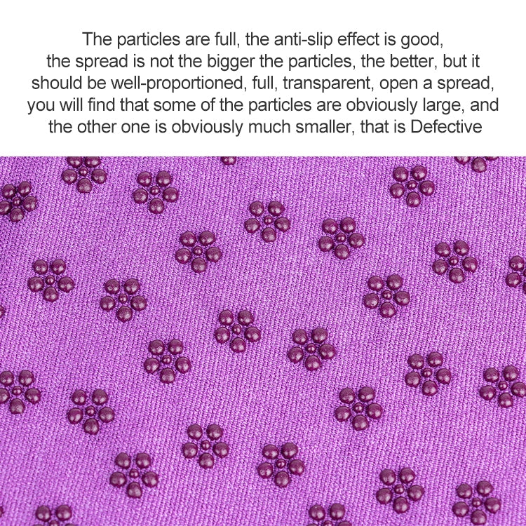 Microfiber Thickening Non-slip Yoga Blanket Long Washable Yoga Mat , Random Color Delivery, 183x63cm Random Color