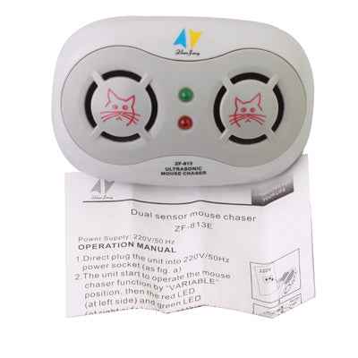 Dual Ultrasonic Sensor Mouse Chaser