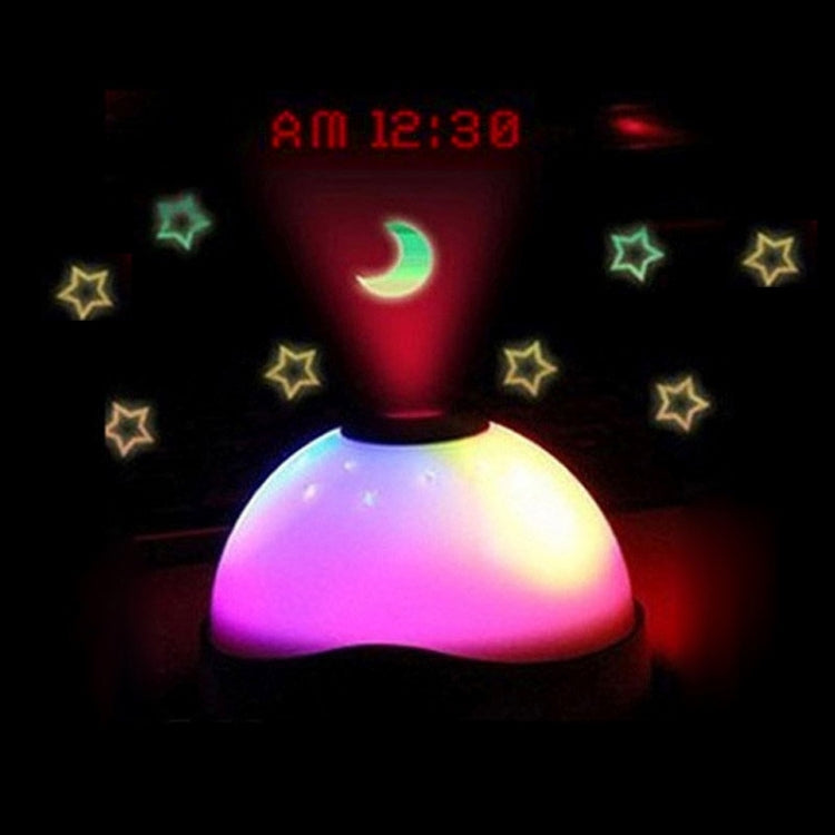 Color Night Light With Projecting Clock, Color Night Light Projecting Clock