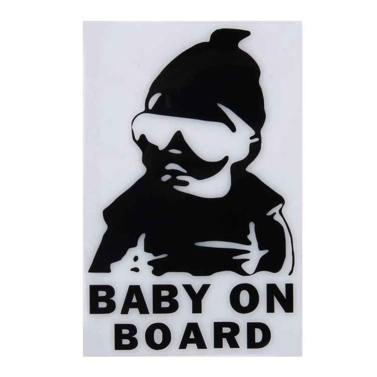Baby On Board Pattern Vinyl Car Sticker, Size: 20cm x 13cm