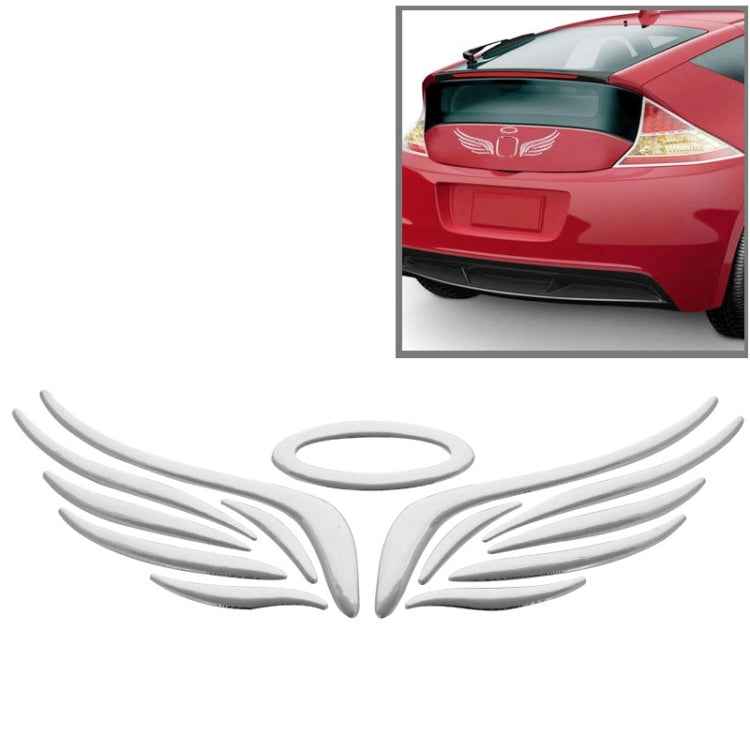 3D Car Sticker, Angel Wings (Size: 16cm x 5.5cm), Wings Pattern (Size: 15.7cm x 5.5cm), Demon Pattern (Size: 15cm x 5.5cm), Crab Pattern (Size: 10cm x 8cm), Footprint Pattern (Size: 7cm x 6cm), Rose Pattern (Size: 10.5cm x 8cm)