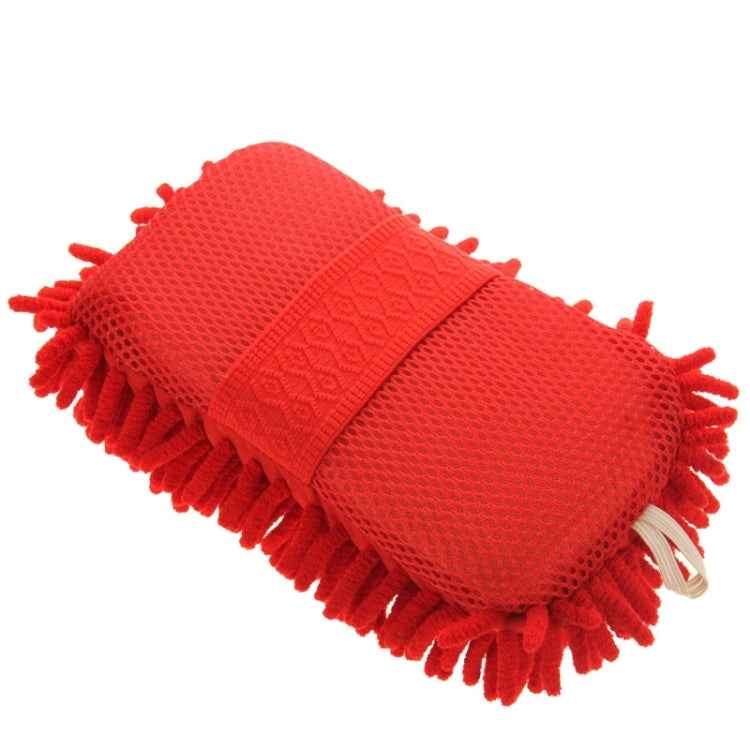 Ultrafine Fiber Chenille Anthozoan Car Washing Gloves Multi-functional Magic Car Brush (Random Color Delivery)