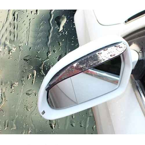 2 PCS Flexible Shielding Rain Board Sun Visor Shade Rearview Mirror for Car Rearview Mirrors