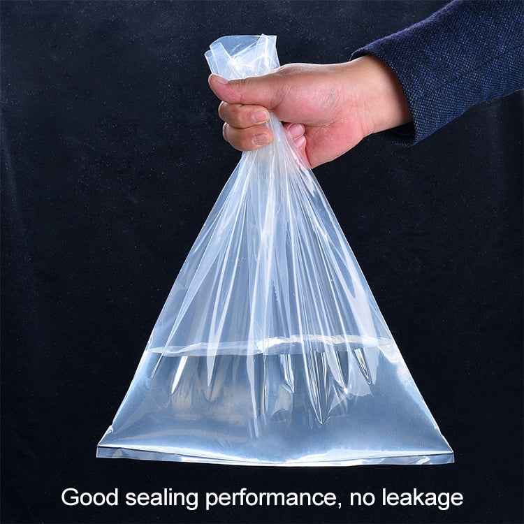 100 PCS Sealer Closer Machine Special Transparent Plastic Bag with Customized Logo & Design, Size: 18cm x 26cm