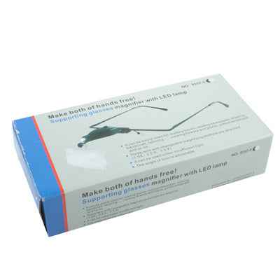 1.5X / 2.5X / 3.5X Magnifier Glasses with LED Light