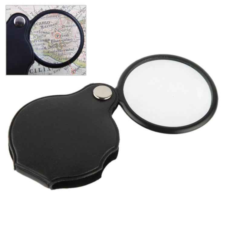 10 PCS 5X 50mm Magnifier Pocket Folding Magnifying Glass Loupe Pocket Spiegel
