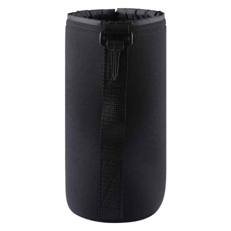 Neoprene SLR Camera Lens Carrying Bag Pouch Bag with Carabiner, Size: 10x22cm