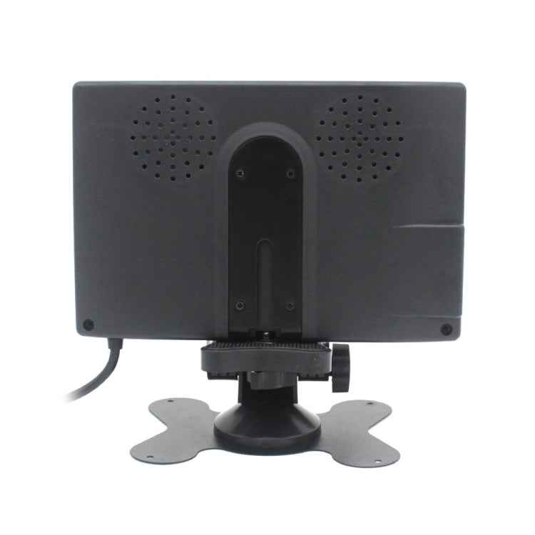 7.0 inch Car Monitor / Surveillance Cameras Monitor with Adjustable Angle Holder & Remote Controller, Dual Video Input