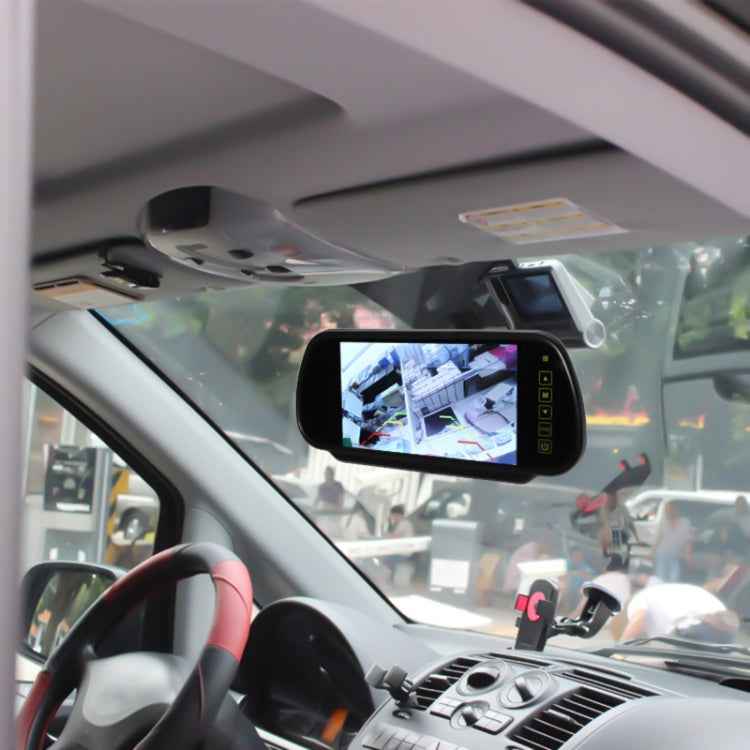 7 inch Rear View TFT-LCD Color Car Monitor , Support Reverse Automatic Screen Function