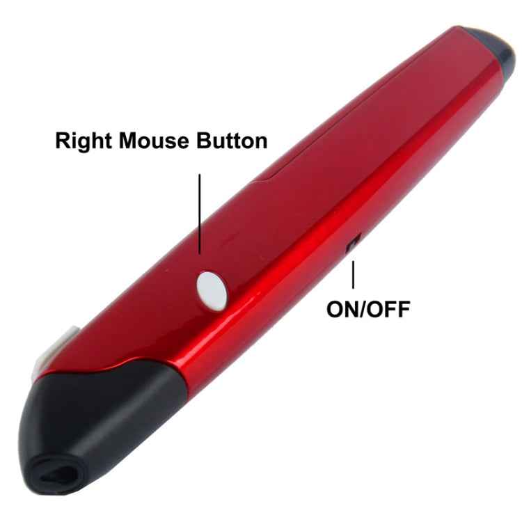 2.4GHz Wireless Pen Mouse with USB Mini Receiver, Transmission Distance: 10m (EL-P01)