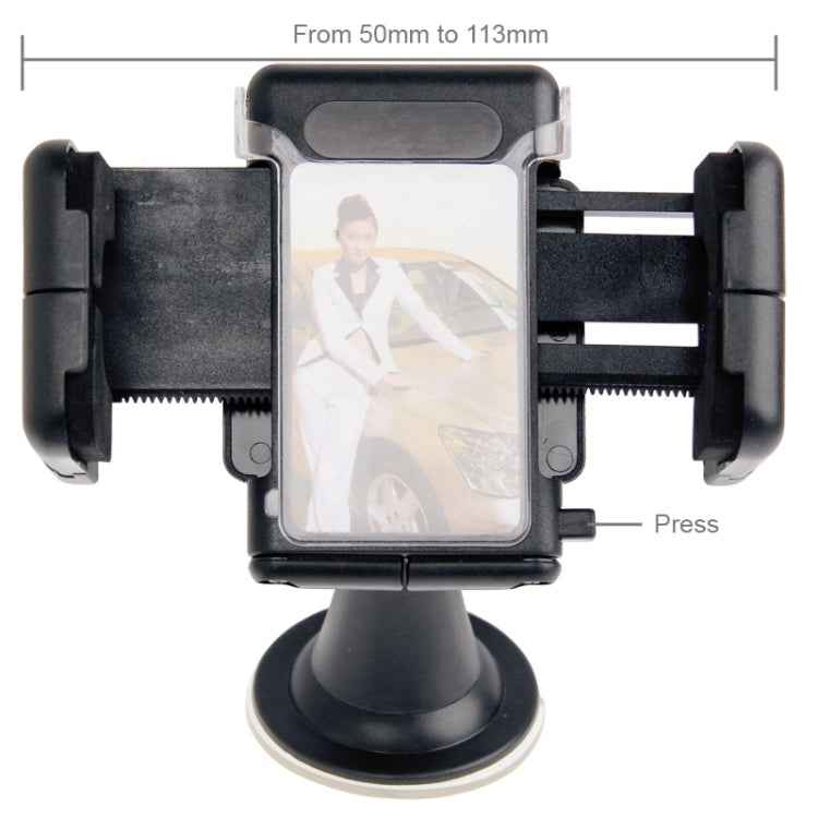 For iPhone, Galaxy, Sony, Lenovo, HTC, Huawei, and other Smartphones of Width: 5.1cm- 10.5cm