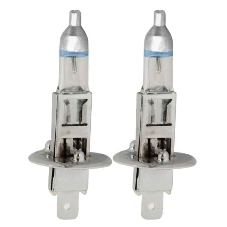 2 PCS H1 12V / 55W / 4300K / 1600lm Xenon Car Headlight Bulbs, Warm White