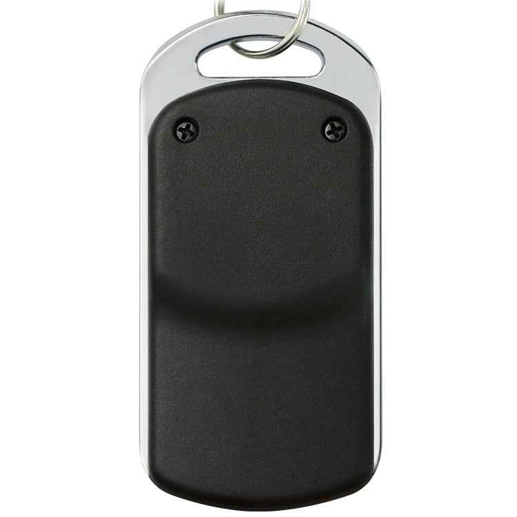 315MHz Metal Learning Code 4 Keys Remote Control for Car Garage Door (Black + Silver)