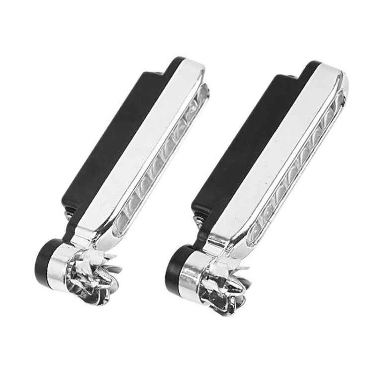 2 PCS 8 LED Bulbs Wind Powered Decorative Car Lights