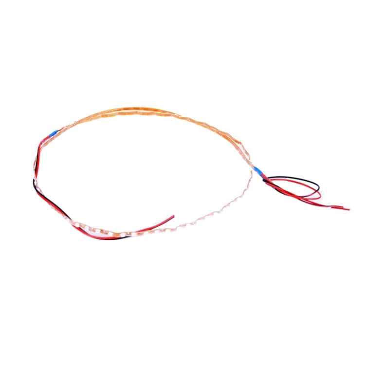 5 PCS Flow Style 45 LED 3528 SMD Waterproof Flexible Car Strip Light for Car Decoration, DC 12V, Length: 45cm, 45cm Yellow, 45cm Dark Blue, 45cm Green, 45cm Ice Blue, 45cm Pink, 45cm Red, 45cm White