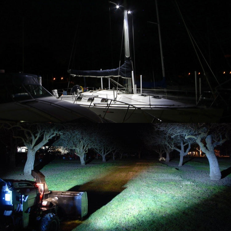 18W 6 LED White Light Floodlight Engineering Lamp / Waterproof IP67 SUVs Light, DC 10-30V