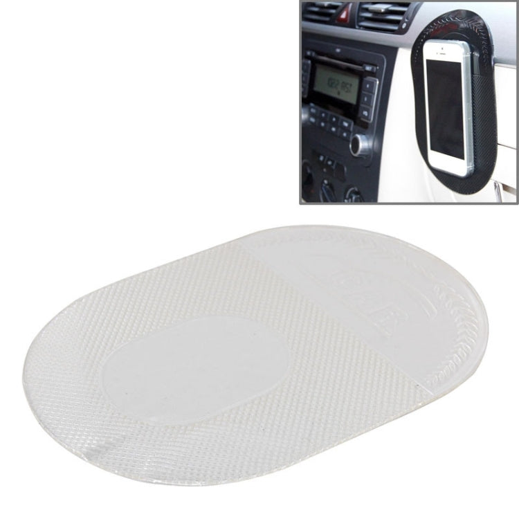 Car Anti-Slip Sticky Mat for Mobile Phone / MP3 / MP4, Size: 18.2x12x0.2cm, Anti-Slip Sticky Mat(Transparent), Anti-Slip Sticky Mat(Black)