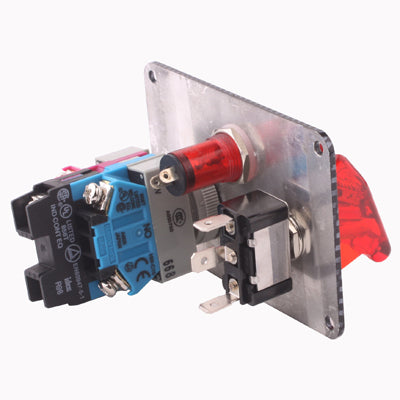 Carbon Fiber Flip-up Start Ignition Switch Panel and Accessories for Racing Sport , Carbon Fiber