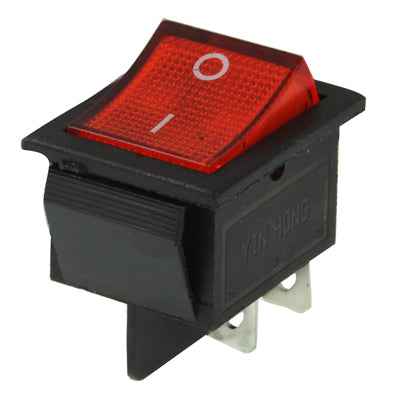 DIY Red Light OFF-ON Rocker Switch for Racing Sport , 520001H, 520003H
