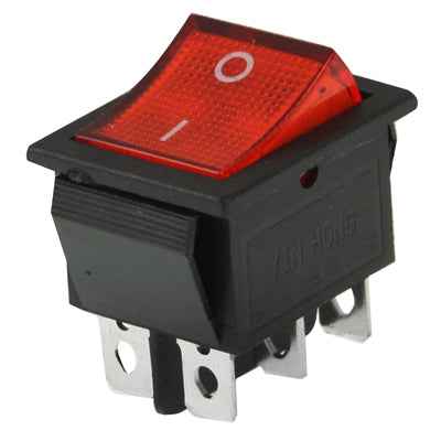 DIY Red Light OFF-ON Rocker Switch for Racing Sport (5pcs in one packing, the price is for 5pcs), 520002H