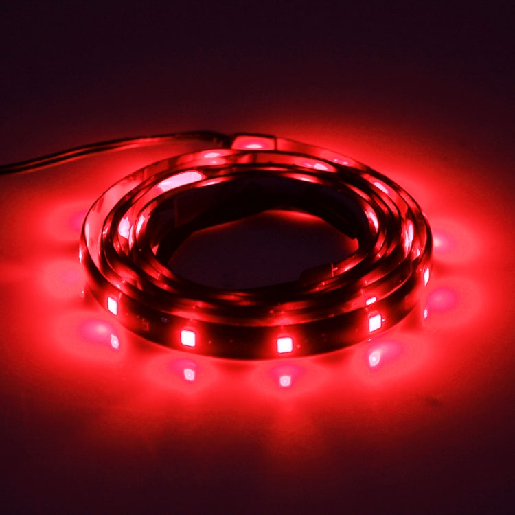 10 PCS 60cm 30 LED Waterproof Flexible Car Strip Light, DC 12V, 60cm