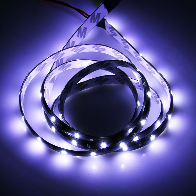 10 PCS 60cm 30 LED Waterproof Flexible Car Strip Light, DC 12V, 60cm