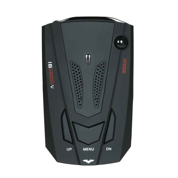V7 Car Anti-Police Radar Detector 360 Protection Defense Laser Detection, Built-in Russian & English Voice Broadcast, V7 (Black), V7 (Dark Blue)