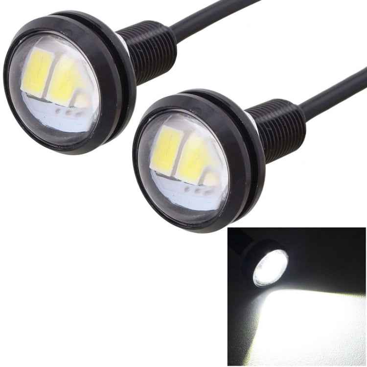 2 PCS MZ 22.5mm 1.5W 150LM White Light 3 LED SMD 5630 Spotlight Eagle Eye Light Daytime Running Light for Vehicles, S-CMS-1734G, S-CMS-1734L, S-CMS-1734R, S-CMS-1734W