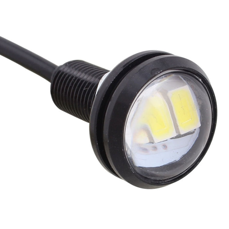 2 PCS MZ 22.5mm 1.5W 150LM White Light 3 LED SMD 5630 Spotlight Eagle Eye Light Daytime Running Light for Vehicles
