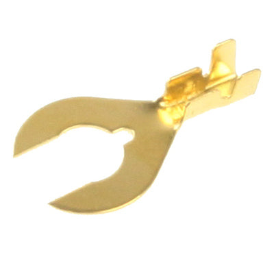 100pcs 5.0mm DIY Spade Terminal Connectors, Cable size: 1-2.5mm2 (100pcs in one packaging, the price is for 100pcs), 5.0mm