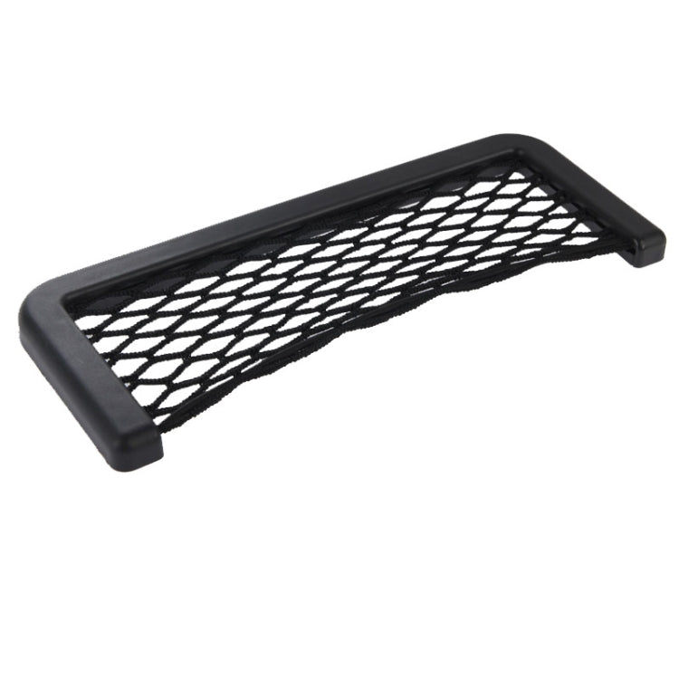 Car Net Pockets 20cm x 8cm Automotive Storage String Bag with Adhesive, 20 x 8cm