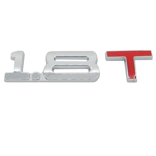 3D Universal Decal Chromed Metal Car Emblem Badge Sticker Car Trailer Gas Displacement Identification, Size: 8.5x2.5 cm, 1.8T, 2.0T, 2.2T, 2.4T, 2.5T, 2.8T, 3.0T, 1.6T
