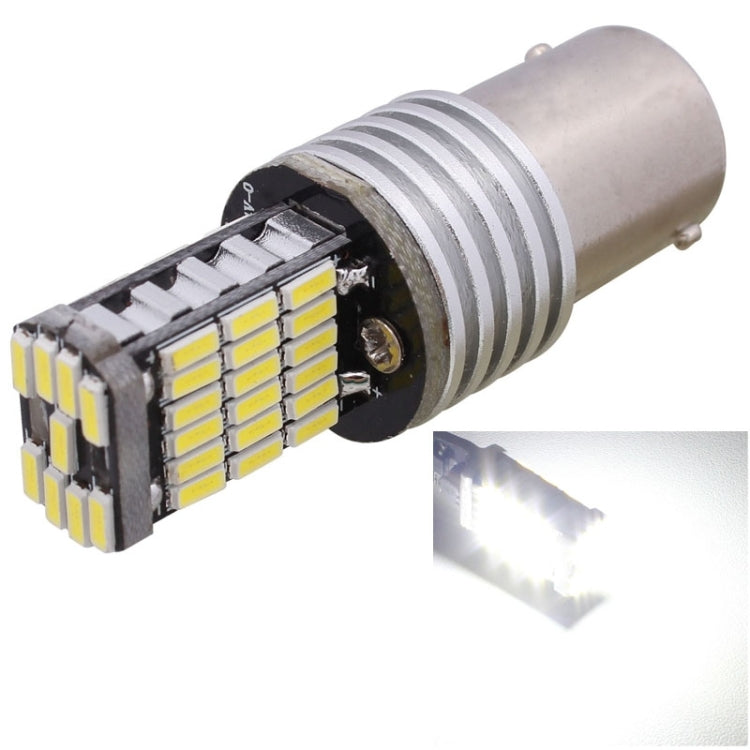 2 PCS 1156 9W 450LM White Light 45 LED 4014 SMD Car Brake Light Steering Light Bulb, DC 12V, 1156